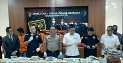 Pengedar Narkoba Sindikat Malaysia, Medan dan Jakarta Dibekuk Polisi