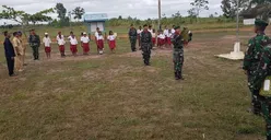 Pertama Kali, Satgas Kostrad Gelar Upacara Hari Kesaktian Pancasila di Perbatasan RI-PNG