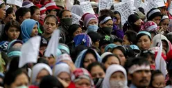 Buruh Depok Ikut Unjuk Rasa di Ibu Kota