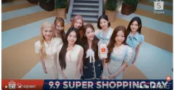Visual dan Energi Hearts2Hearts di Iklan Shopee 9.9 Curi Perhatian