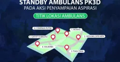 Demo 29 Agustus 2025: Dinkes Pemprov DKI Siapkan Ambulans di 15 Titik Lokasi Ini 