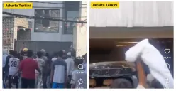 Rumah Ahmad Sahroni di Tanjung Priok Diamuk Massa, Kaca Dilempari Batu hingga Kayu, Mobil Dirusak
