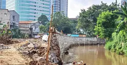 Target Bulan Desember Selesai! Progres Pembangunan Kali Krukut Cegah Luapan Banjir di Musim Hujan 