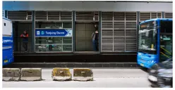 Wajah Baru Halte Transjakarta Tanjung Duren, Lebih Nyaman dan Daya Tampung Pelanggan Bertambah