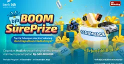 bank bjb Beri Apresiasi Nasabah lewat Program bjb Boom SurePrize