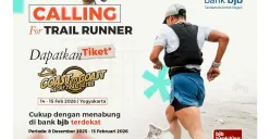 Tiket Coast to Coast Night Trail Ultra Gratis untuk Nasabah bank bjb, Simak Syaratnya!