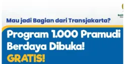 Ingin jadi Bagian dari Transjakarta? Program 1000 Pramudi Berdaya Resmi Dibuka GRATIS, Cek Syarat dan Link Daftar di Sini