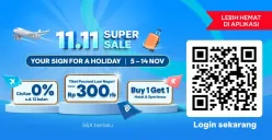 Cara Cerdas Dapatkan Tiket Pesawat Jakarta–Manado dengan Promo Traveloka 11.11