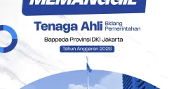 Cuman sampai Tanggal 20! Bappeda DKI Jakarta Buka Loker Tenaga Ahli untuk 5 Formasi Ini: Link dan Jadwal Seleksi Lengkap