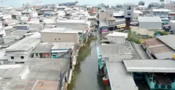 Update! Progres Pembangungan Tanggul NCICD Pantai Mutiara Atasi Banjir Rob Pesisir Jakarta Utara