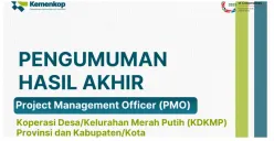 Hasil Akhir Seleksi Calon Project Management Officer (PMO) Kemenkop Resmi Diumumkan, Segera Cek Emailmu, Lolos atau Tidak?