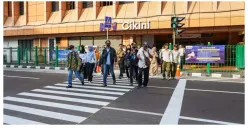 Pemprov DKI Jakarta Imbau Pengguna Jalan untuk Menaati Rambu Lalu Lintas di Area Pelican Crossing Stasiun Cikini