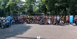 Yamaha Rayakan Hari Batik Nasional dengan Batik Ride, Riding Seru Sambil Lestarikan Budaya Nusantara
