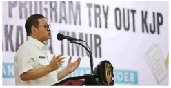 Gubernur Pramono Minta Ingin Sistem Pembayaran Jaklingko, Transjakarta, dan MRT Lebih Cepat, Bahkan Bisa Sambil Lari