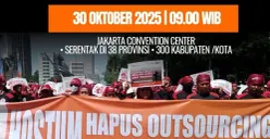 Aksi Demo 30 Oktober! 5.000 Buruh Jabodetabek akan Unjuk Rasa Besok, Ada 6 Tuntutan ke Pemerintah
