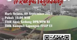 Info Demo: BEM UI akan Lakukan Aksi Unjuk Rasa 9 September 2025