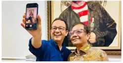 Momen Pertemuan Anies Baswedan dan Mahfud MD Mendadak Viral, Netizen Dukung jadi Presiden dan Wakil Presiden 2029