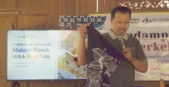 Malam Sawit Jadi Inovasi Baru Perajin Batik, BNI Dukung Penuh