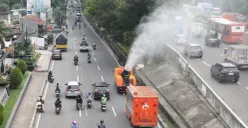 Mengenal Cara Kerja Water Mist, Alat yang Dipakai Dinas Lingkungan Hidup untuk Kurangi Polusi