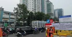 Ada Pekerjaan JPO Taman Bendera Pusaka, Catat Rekayasa Lalu Lintas di Jalan Taman Barito