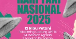 Demo Hari Ini di DKI Jakarta: Hari Tani Nasional 2025, Ada 9 Tuntutan dan 24 Masalah Agraria 