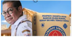 Pemprov DKI Jakarta dan Pemerintah Pusat Siap Bangun 23 Ribu Rumah dan Program Sanitasi, Serap 100 Ribu Tenaga Kerja