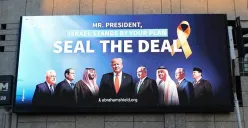 Heboh! Foto Prabowo di Billboard Israel bersama Netanyahu dan Donald Trump, Benarkah? 