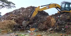 Ditargetkan Selesai dalam 12 Hari! 2.002 Ton Sampah Pasar Induk Kramat Jati Sudah Diangkut ke TPST Bantargebang