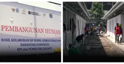 Proses Pembangunan Huntara untuk Warga Bantaran Rel di Senen Capai 95 Persen, Ada 324 Unit dengan Fasilitas Memadai, Apa Saja?