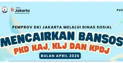 Hore! Bansos PKD KAJ, KLJ, dan KPDJ April 2026 Resmi Cair kepada 190.259 Penerima, Ini Rinciannya
