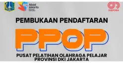 Ingin jadi Atlet Hebat di Masa Depan? Pendaftaran PPOP DKI Jakarta 2026 Resmi Dibuka, Catat Tahapan dan Jadwalnya