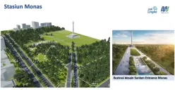 UPDATE Progres MRT Jakarta Fase 2A Bundaran HI-Monas Sudah Capai 91 Persen, Siap Beroperasi Mulai 2027