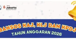 Kapan Bansos KAJ, KLJ, dan KPDJ Tahun 2026 Cair? Ini Penjelasan Resmi dari Dinsos DKI Jakarta