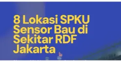 8 Lokasi SPKU Sensor Bau di RDF Plant Rorotan