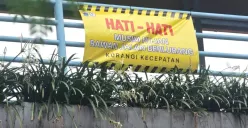 Bahaya Jalan Berlubang Renggut Nyawa, Dinas Bina Marga DKI Pasang Imbauan di Titik Jalan Rawan DKI Jakarta