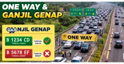 Kemenhub Terapkan Sistem One Way-Ganjil Genap di Tol saat Mudik dan Arus Balik Lebaran 2026, Catat Jadwalnya