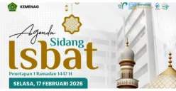 Jadwal dan Link Live Streaming Sidang Isbat Penentuan 1 Ramadan 2026 Malam Ini Dimulai Jam 16.30 WIB, Tinggal Klik