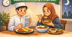 Hindari! 7 Makanan Sahur yang Bikin Kamu Cepat Lapar dan Haus saat Berpuasa