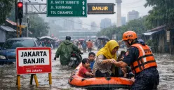 28 RT di DKI Jakarta Terendam Banjir Imbas Hujan Deras Sabtu Malam, Tinggi Genangan Capai 20 hingga 100 CM