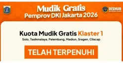 Kuota Mudik Gratis 2026 Pemprov DKI Jakarta untuk Kluster 1 Telah Terpenuhi, Cek Jadwal dan Lokasi Verifikasinya