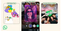 Fitur Baru WhatsApp: Stiker Eksklusif dan Efek Video Call Spesial Tahun Baru 2026