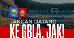 Jelang Pertandingan Persija vs Persib di GBLA Besok, Pihak Kepolisian Imbau The Jakmania Tak Hadir Langsung