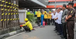 109 Tiang Monorel Terbengkalai Jalan HR Rasuna Said Mulai Dibongkar! Bang Yos: Terima Kasih Pak Gubernur Pramono 