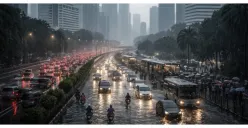 Peringatan Dini BPBD DKI Jakarta, Potensi Hujan Ekstrem Guyur Ibu Kota Beberapa Hari ke Depan