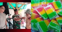 Viral Video Oknum Polisi dan TNI Jejali Pedagang Es Kue Jadul, Diduga Berbahan Spons Faktanya Tidak, Kini Minta Maaf