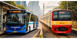 KRL vs Transjakarta, Sama-sama Transportasi Umum Favorit Warga Jakarta, Ini Perbandingannya