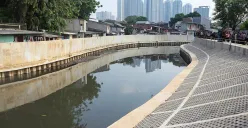 Cegah Longsor dan Banjir, Proyek Kali Grogol Kemanggisan Ditargetkan Rampung Desember 2026!