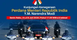 Ada Kunjungan PM India Narendra Modi di Jakarta, Cek Daftar 12 Ruas Jalan yang Kena Rekayasa Lalu Lintas! 