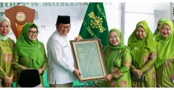 Resmikan Kantor PW Muslimat NU DKI, Pramono Tegaskan Pengentasan Kemiskinan dan Peningkatan SDM Jadi Prioritas