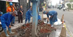 Amblas Keempat Kalinya, Sudin SDA Jakbar Bakal Evaluasi Total Saluran Air di Jalan Assirot Kebon Jeruk!